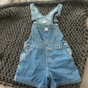 Vintage 90s CALVIN KLEIN CK SHORTS OVERALLS